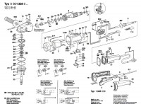 Bosch 0 601 328 003  Angle Grinder 220 V / Eu Spare Parts